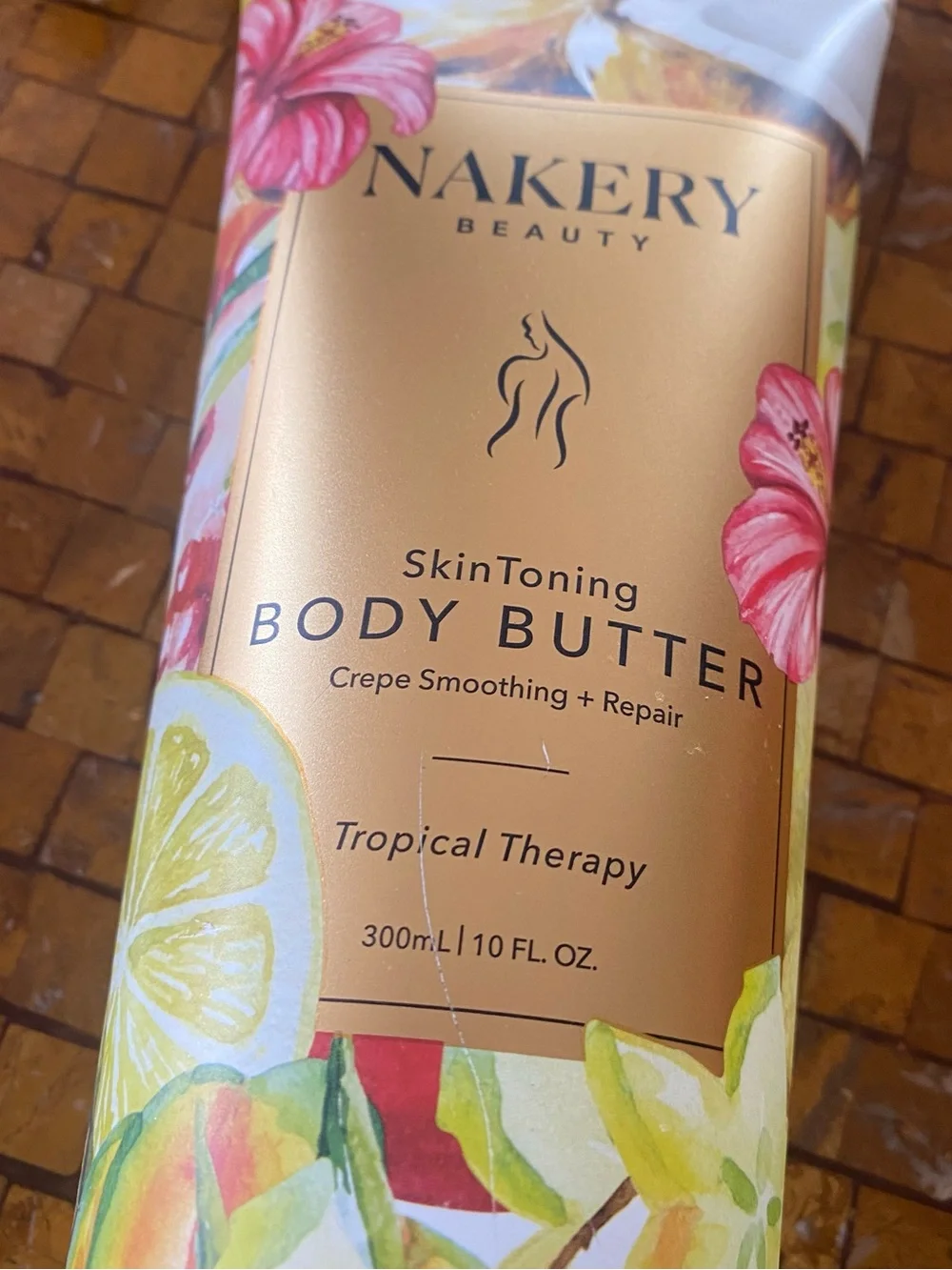 Nakery Beauty SkinToning Body Butter - Tropical Therapy 10 oz